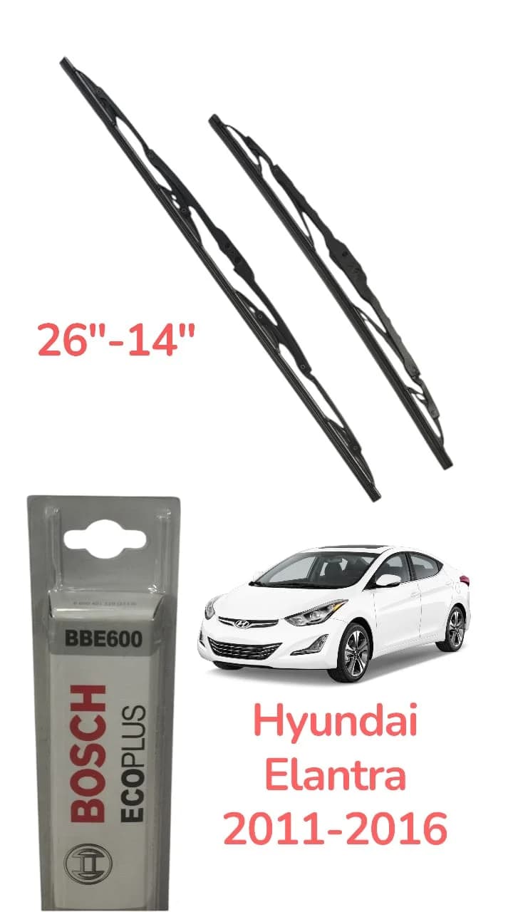 Avtomobil üçün şüşəsilən fırça Hyundai Elantra 2011-2016 üçün