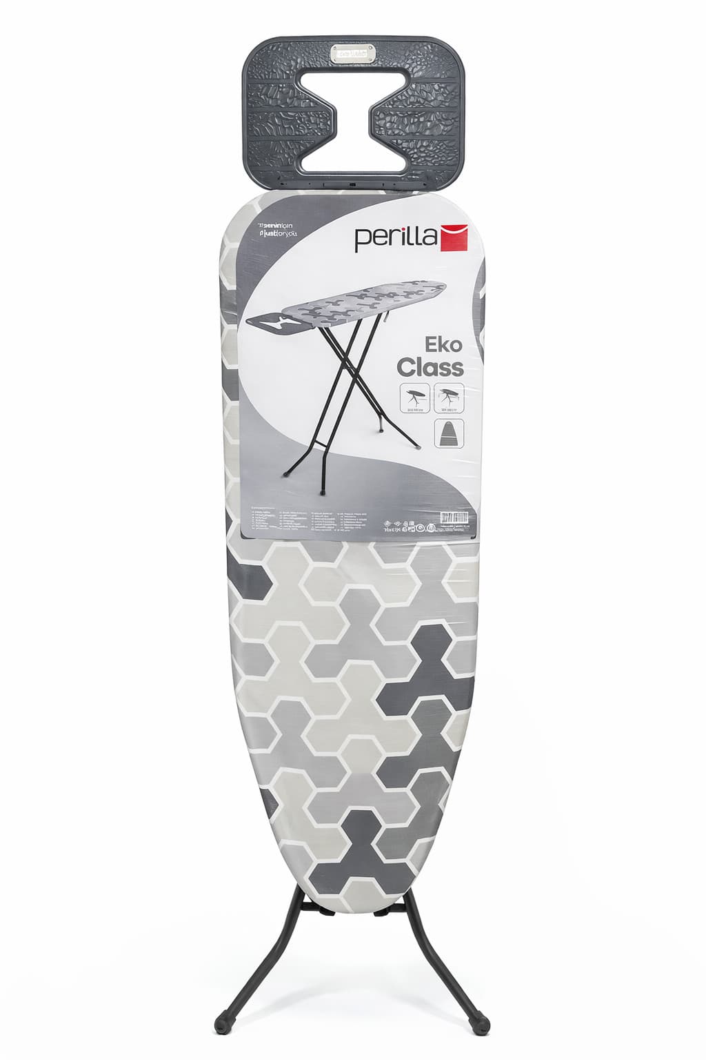 Ütüləmə lövhəsi Perilla Eko Class ES-33221, metal, boz