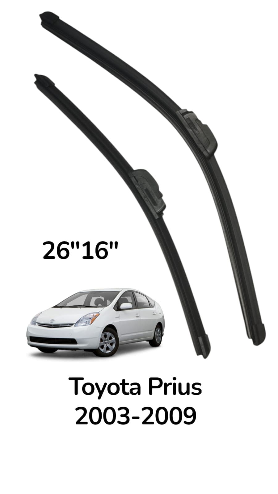 Avtomobil üçün ön şüşə siləcəyi Toyota Prius 2003-2009