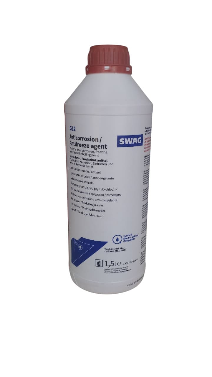 Antifriz Swag G12, qırmızı, 1500 ml