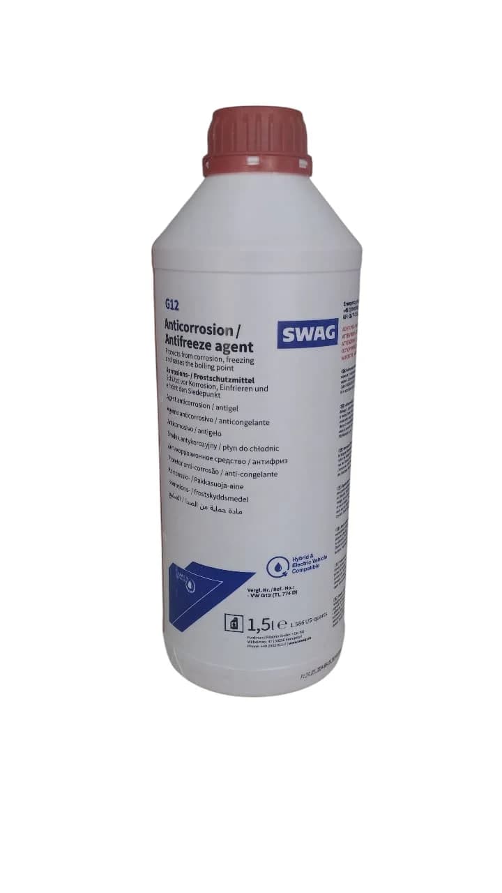 Antifriz Swag G12, qırmızı, 1500 ml