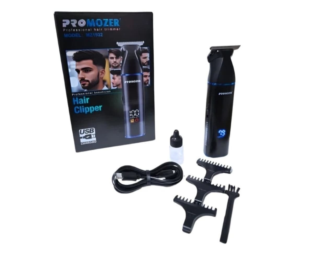Trimmer MOZER MZ-1932 4IN1 LCD