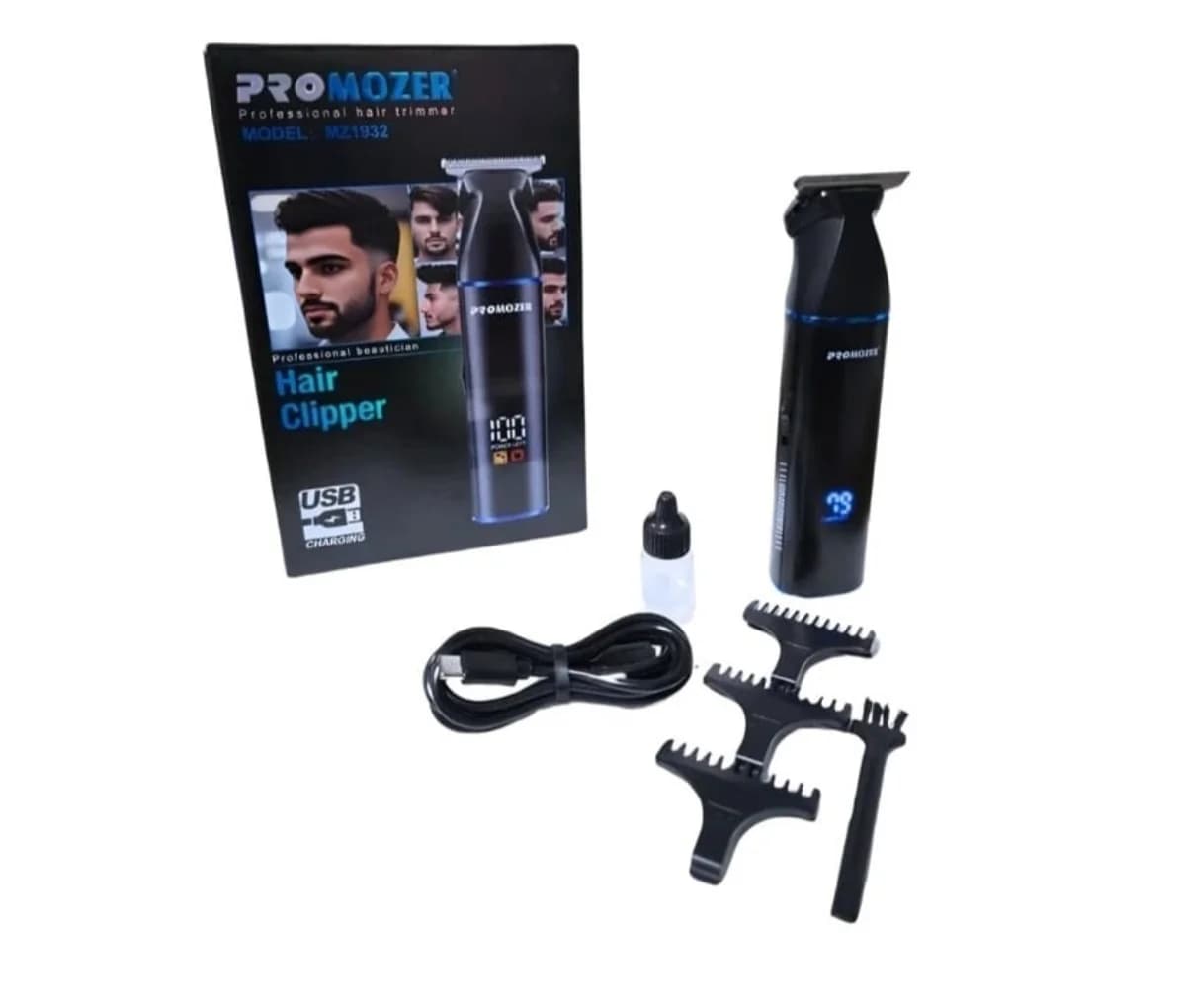 Trimmer MOZER MZ-1932 4IN1 LCD