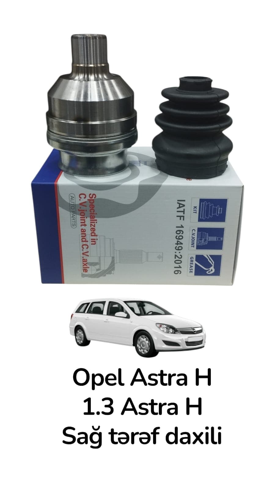Daxili qranat sag tərəf Opel Astra H 1.3 Turbo Dizel 2003-2010 üçün