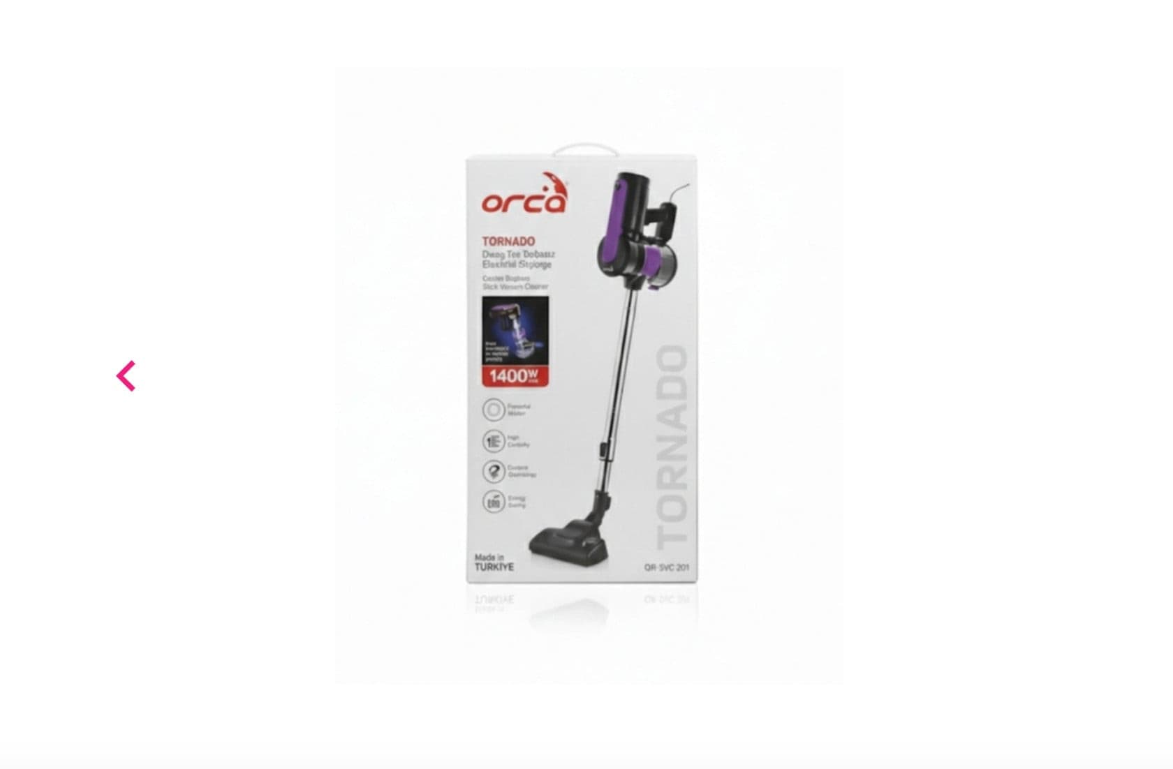 Vertikal tozsoran Orca TORNADO 1400W güclü siklon, Türkiyə istehsalı - MXM0127103 — şəkil 2