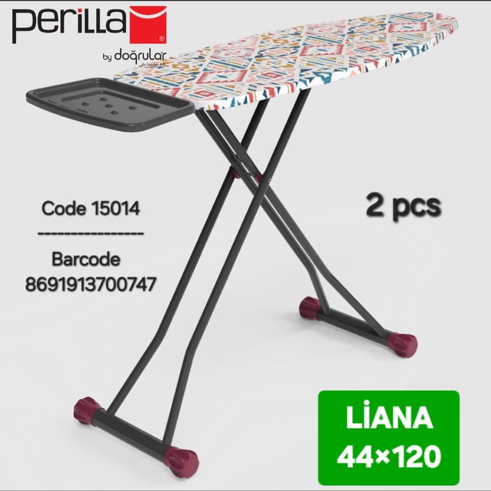 Ütüləmə lövhəsi Perilla Liana Code 15014, 44x120 sm