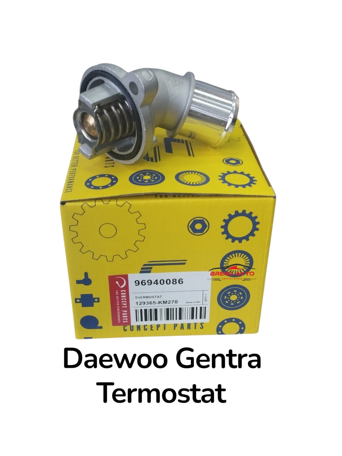 Termostat Concept 129365-KM270 Daewoo Gentra üçün (96940086 25193412)