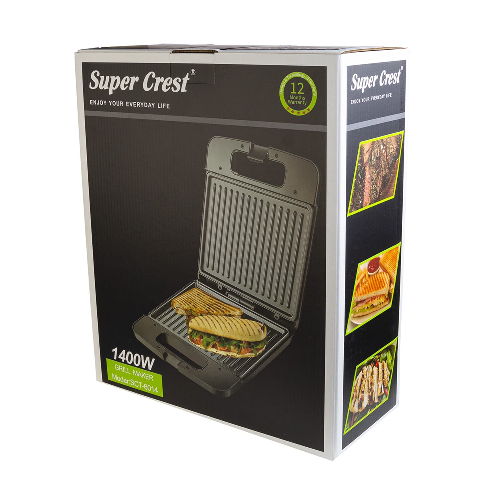 Sendviç cihazı Super Crest SCT-6014 Black — image 3