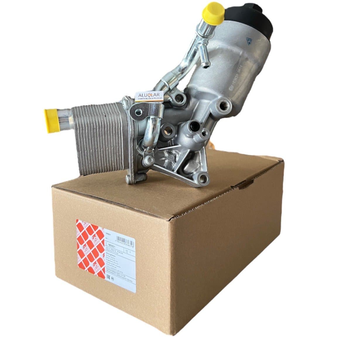 Yağ radiatoru Chevrolet Cruze 1.4, 2009-2015 üçün — şəkil 2