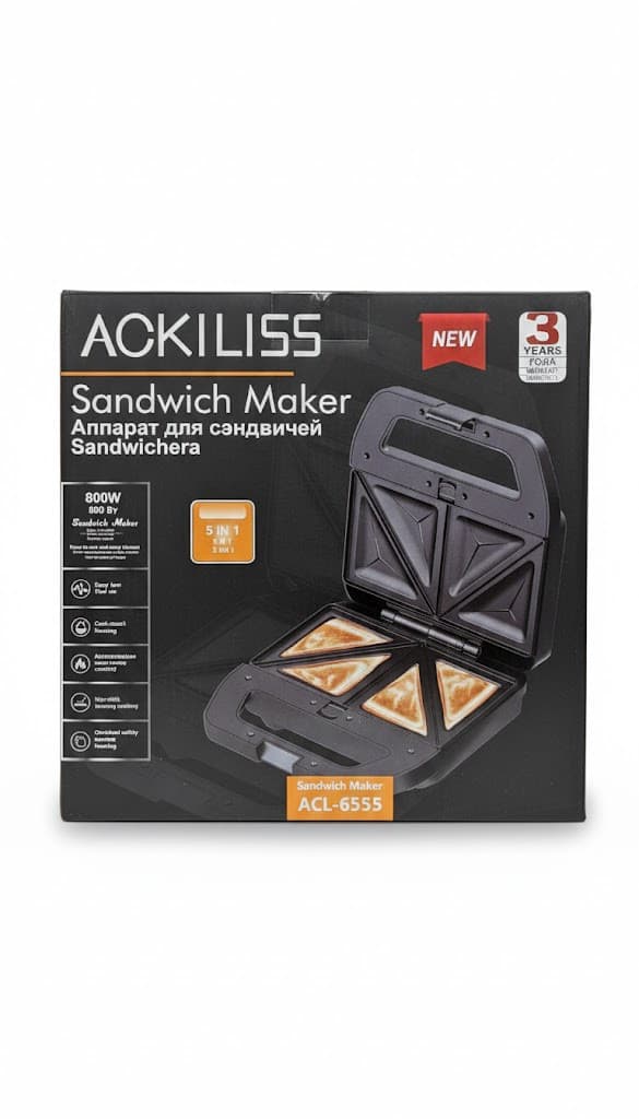 Sendviç cihazı Ackiliss ACL-6555