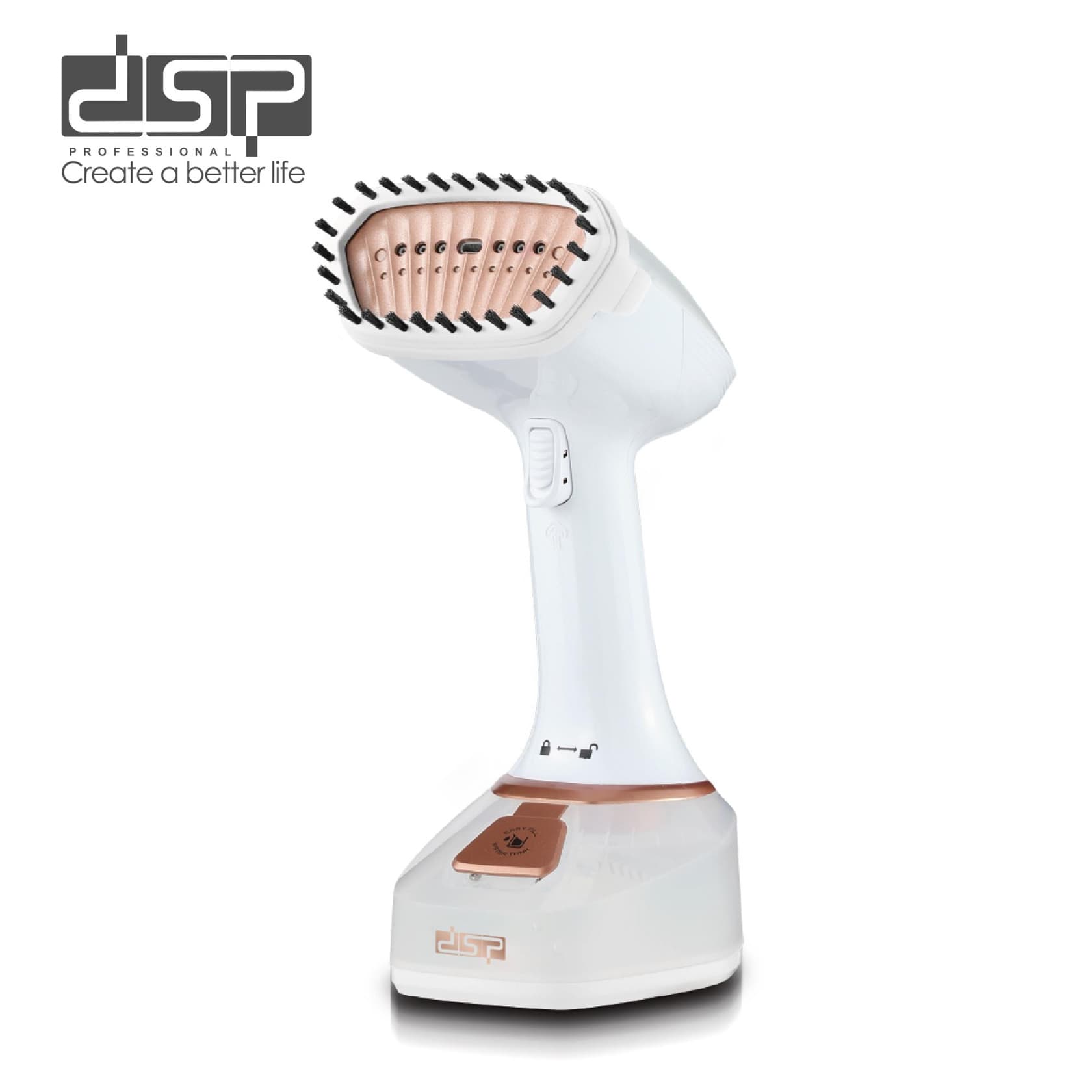 Əl geyim buxarlayıcısı DSP KD1121 LRD 1400 W 0.32 l ağ