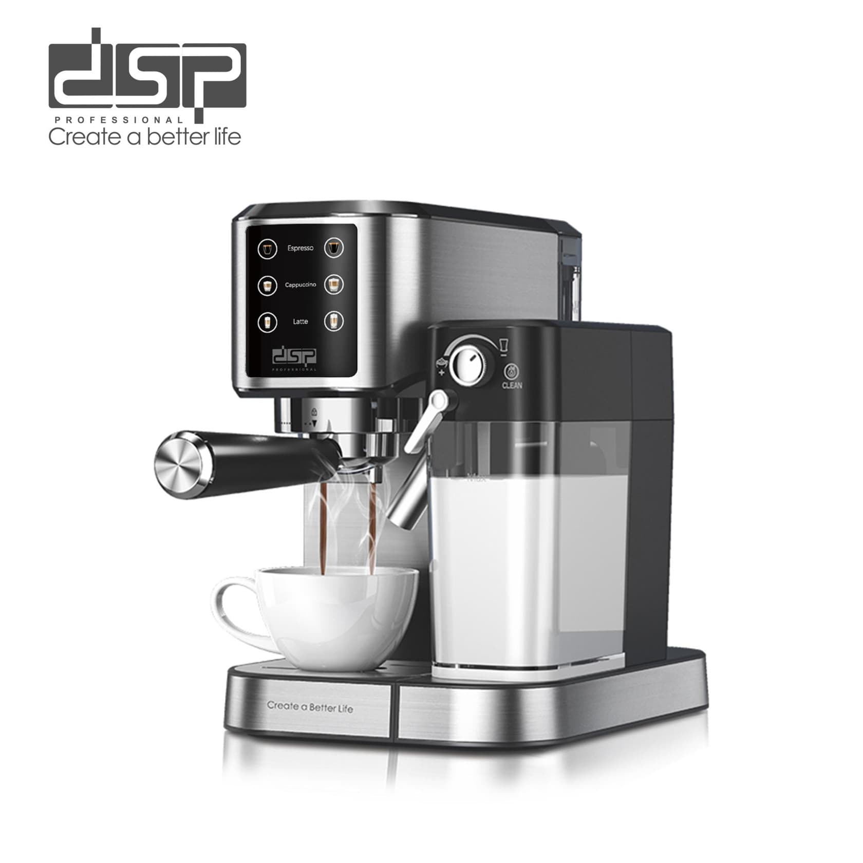 Qəhvəbişirən DSP KA3104 LRD 1350 W 1 l qara