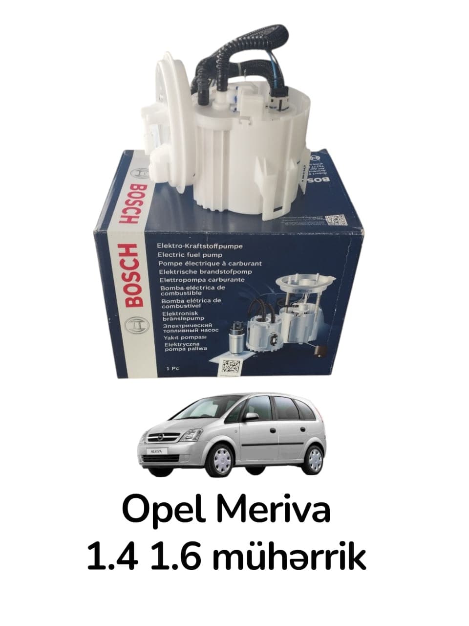 Yanacaq nasosu Bosch Opel Meriva 2003-2010 üçün (1582980174, 93188320)