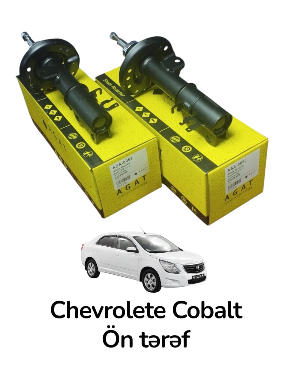 Amortizator Chevrolete Cobalt 2013-dən 95226438 95226435