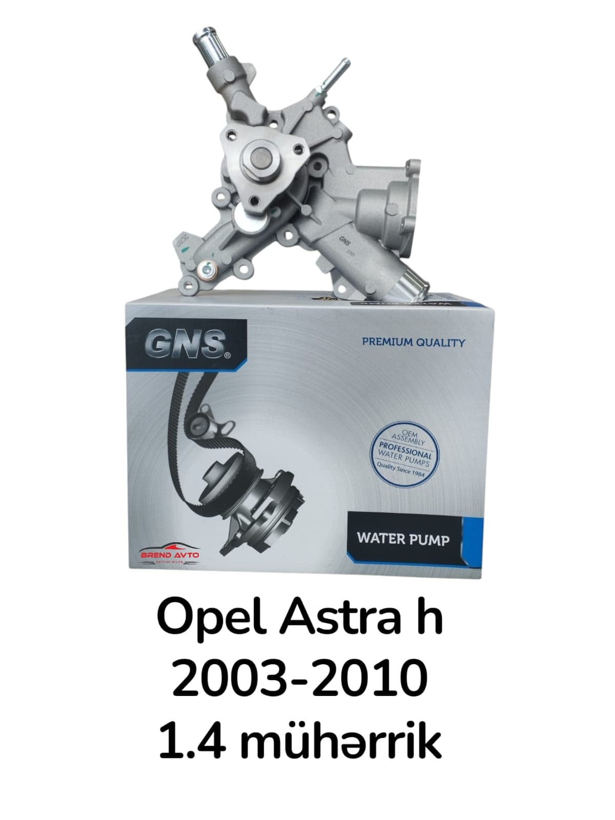Su nasosu pompasi Opel Astra H 1.4 benzin mühərrik 2003-2010 üçün 1334145 95507589 1334166