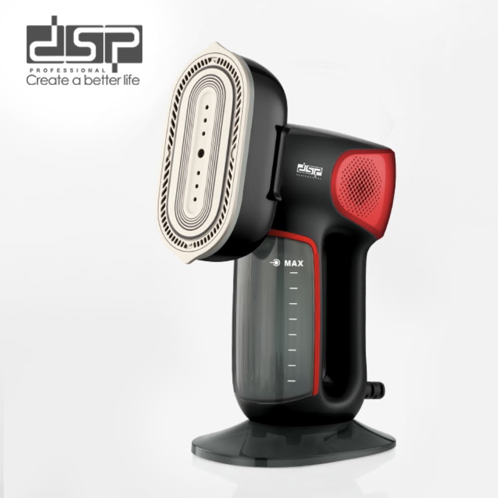 Geyim buxarlayıcısı DSP KD1399 LRD, 1350 Vt, 0.170 L, qara