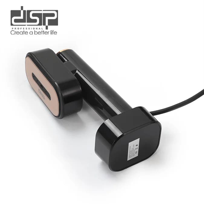 Əl geyim buxarlayıcısı DSP KD1384 LRD 1300 W 0.19 l qara — şəkil 7