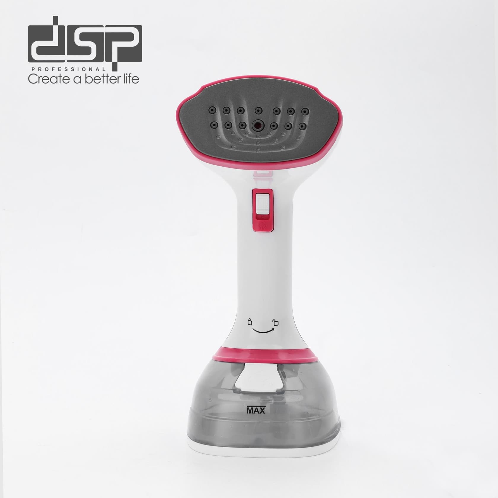 Geyim buxarlayıcısı DSP KD1357 LRD, 1600 Vt, 0.3 L, ağ — şəkil 2