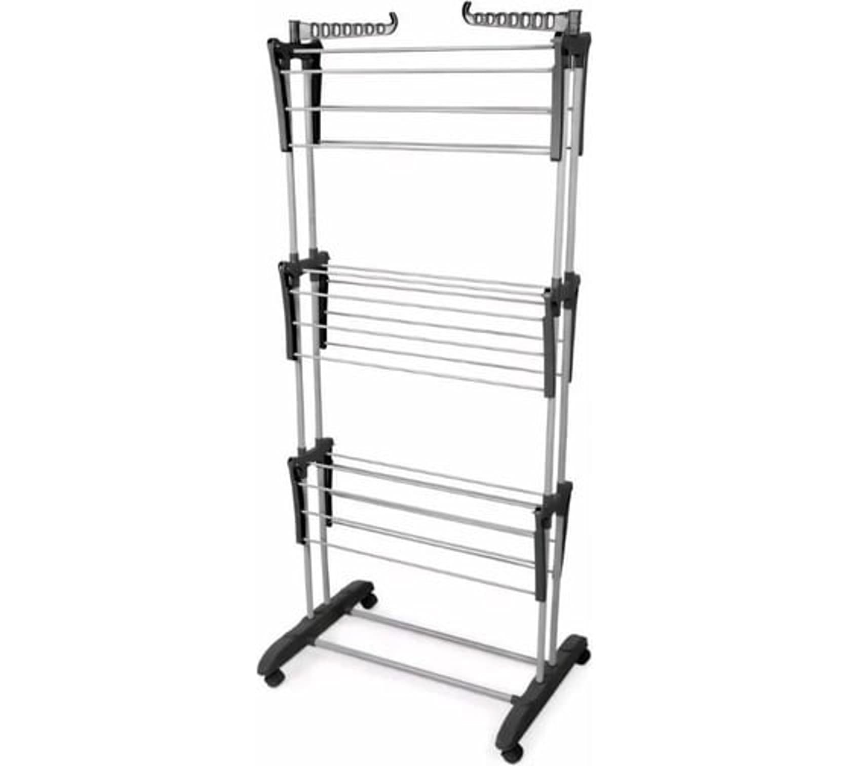 Paltar üçün quruducu Perilla 17015, metal, boz/qara, 17.5 m — изображение 2