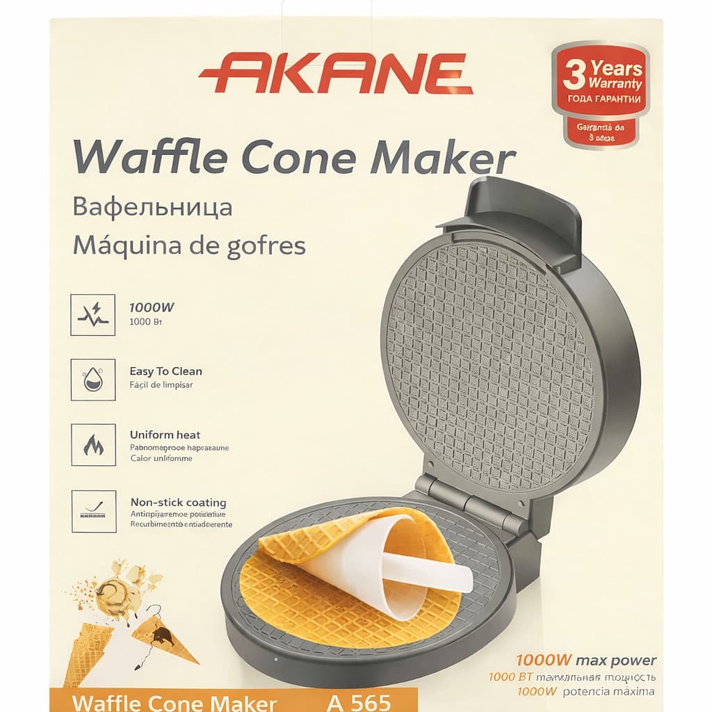 Vafli cihazı Akane A.565 1000W
