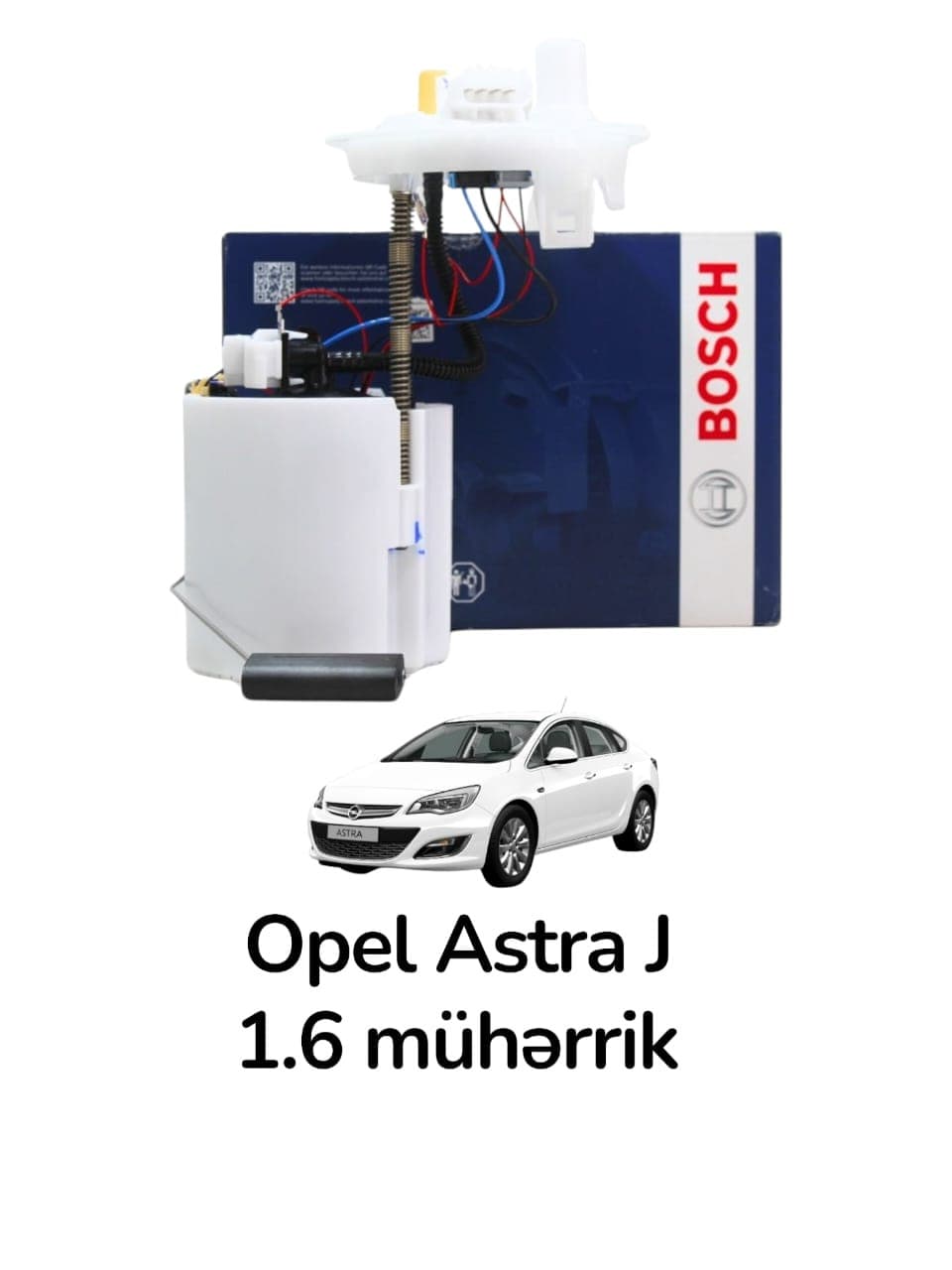 Yanacaq nasosu Bosch Opel Astra J 1.6 2011-2015 üçün (0580200369)