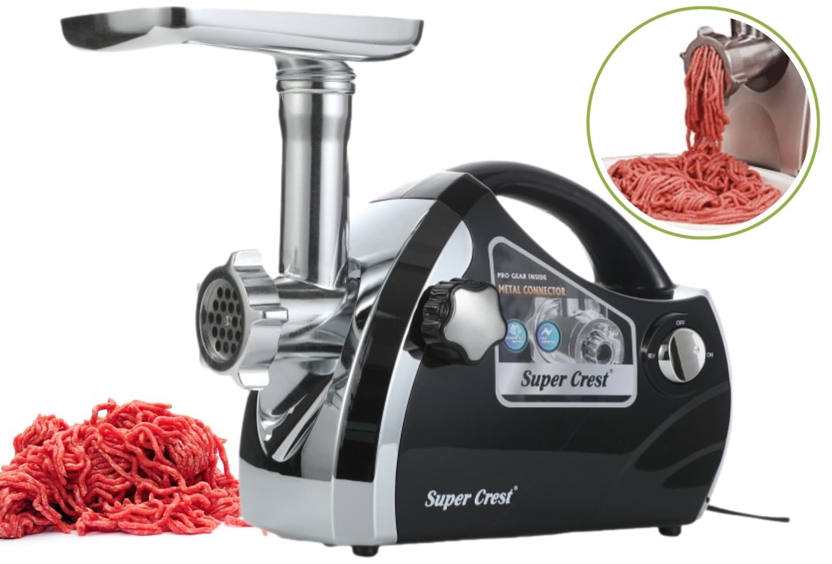 Ətçəkən Super Crest SCT-2030 Black/Steel - Super Crest SCT-2030 черный