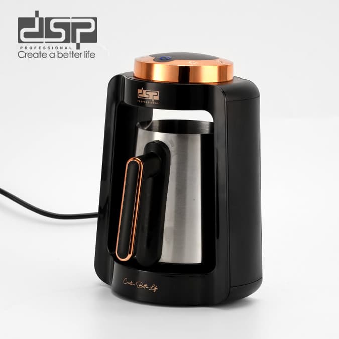 Elektrik cezve DSP KA3178 LRD, 400 Vt, 0.600 L, qara — şəkil 2