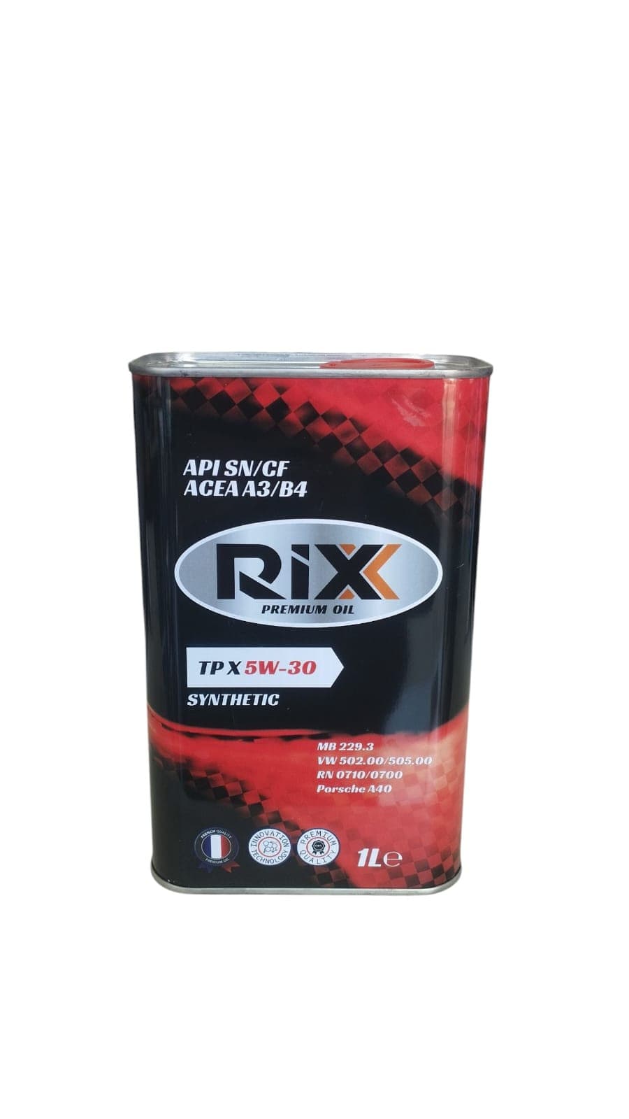 Motor yağı Rixx 5W30 APİ SN/CF ACEA A3/B4, 1 l