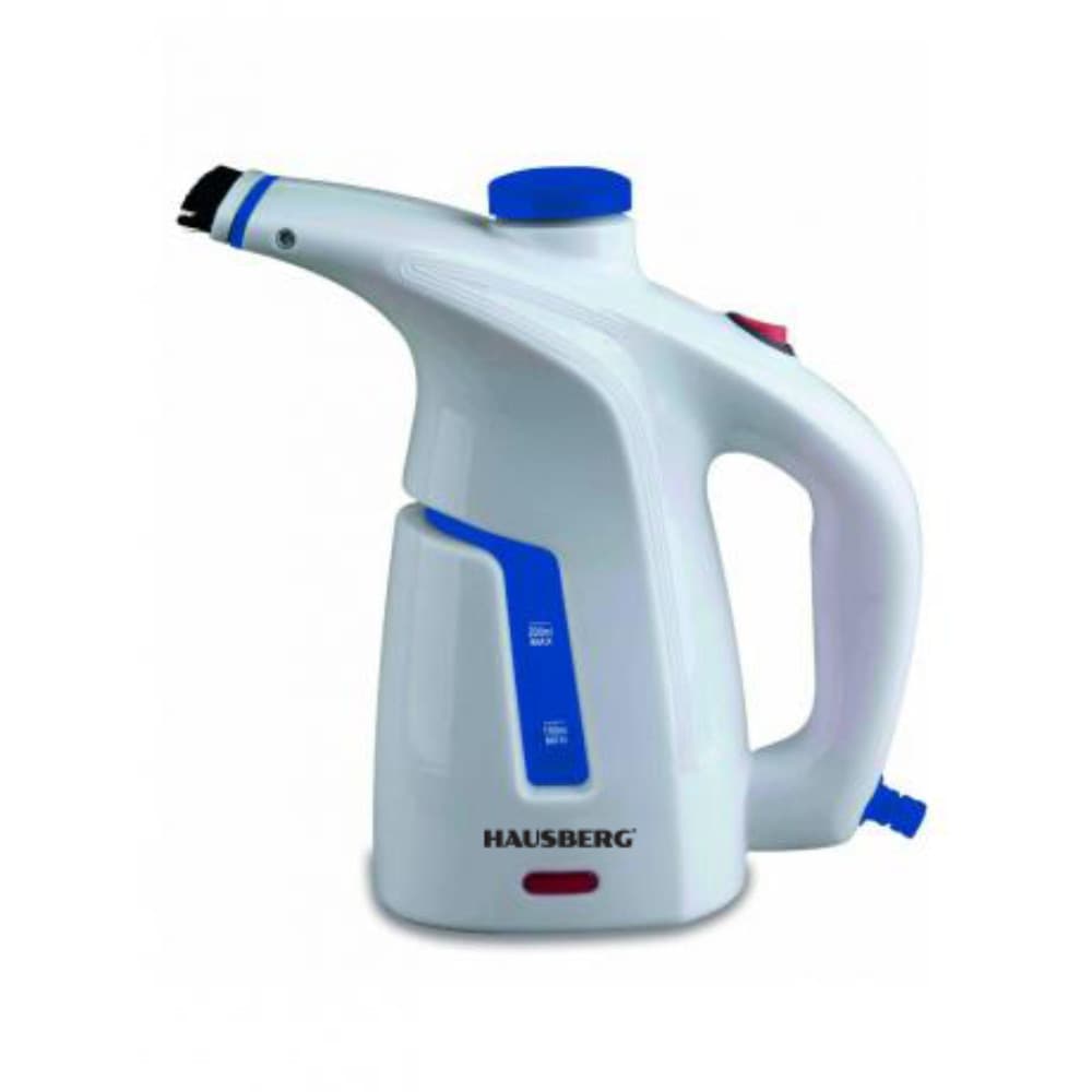 Geyim buxarlayıcısı Hausberg HB-7886, əl, 1000 Vt, 0.2 L, ağ