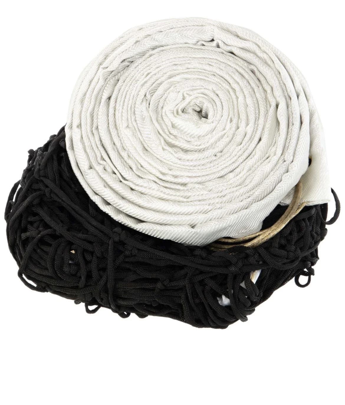 Voleybol toru Fox, poliuretan/poliester, qara, 100x950 sm — image 2