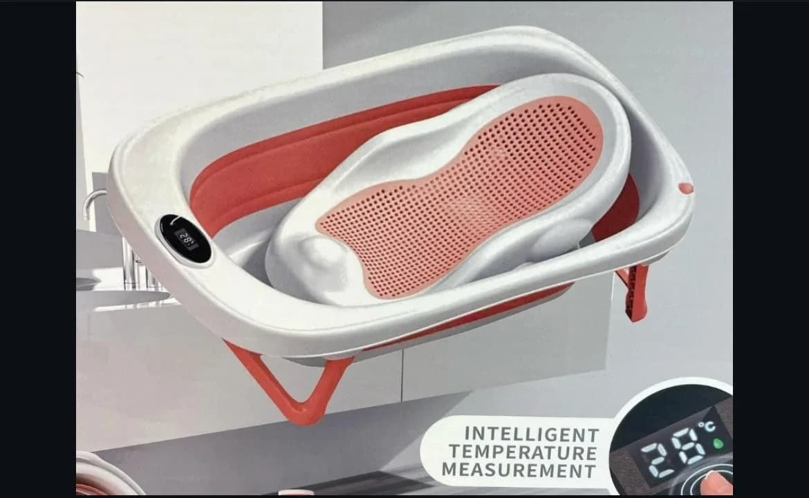 Çimdirmə dəsti Baby 6855SNC 6855SNC, plastik, çəhrayı, 4 parça — şəkil 4