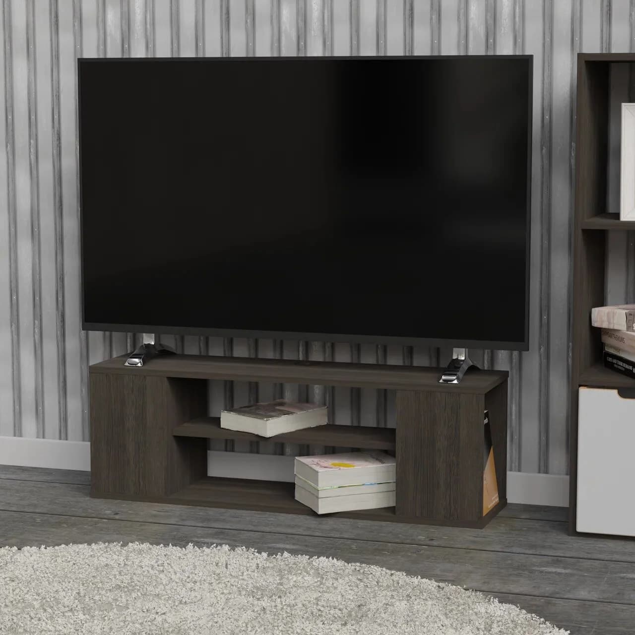 TV üçün tumba Yagmur, laminat, venge, 100x26x33.2 sm — изображение 2