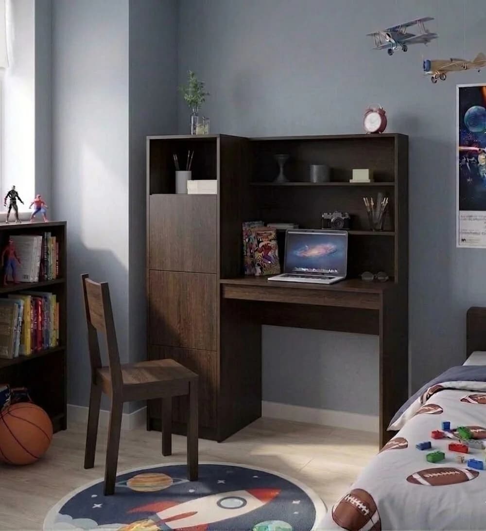 Yazı masası MB 18, Laminat, venge, 120x140x45 sm