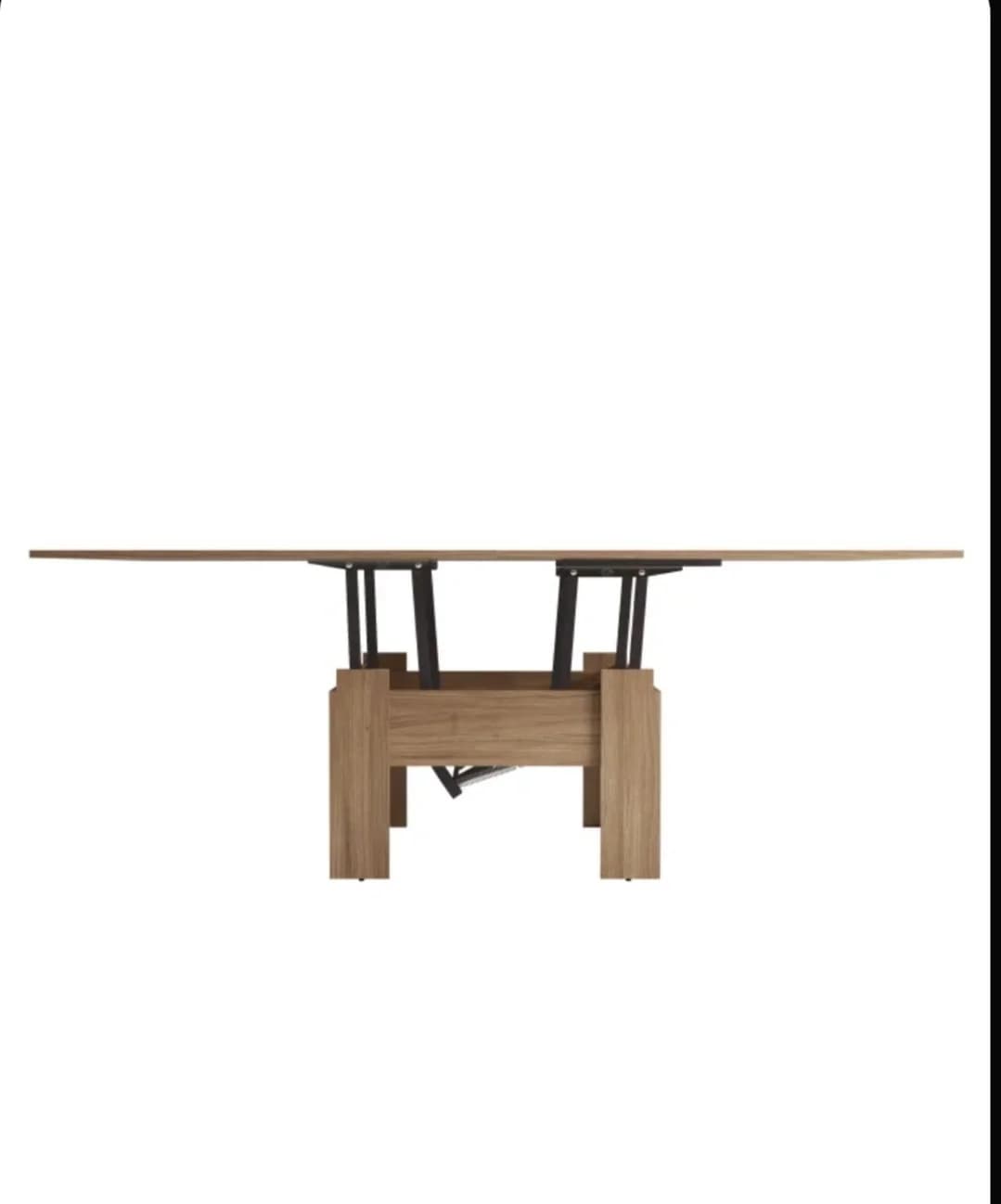 Jurnal masası SO0011, laminat, bej, 160x80x74 sm — image 3
