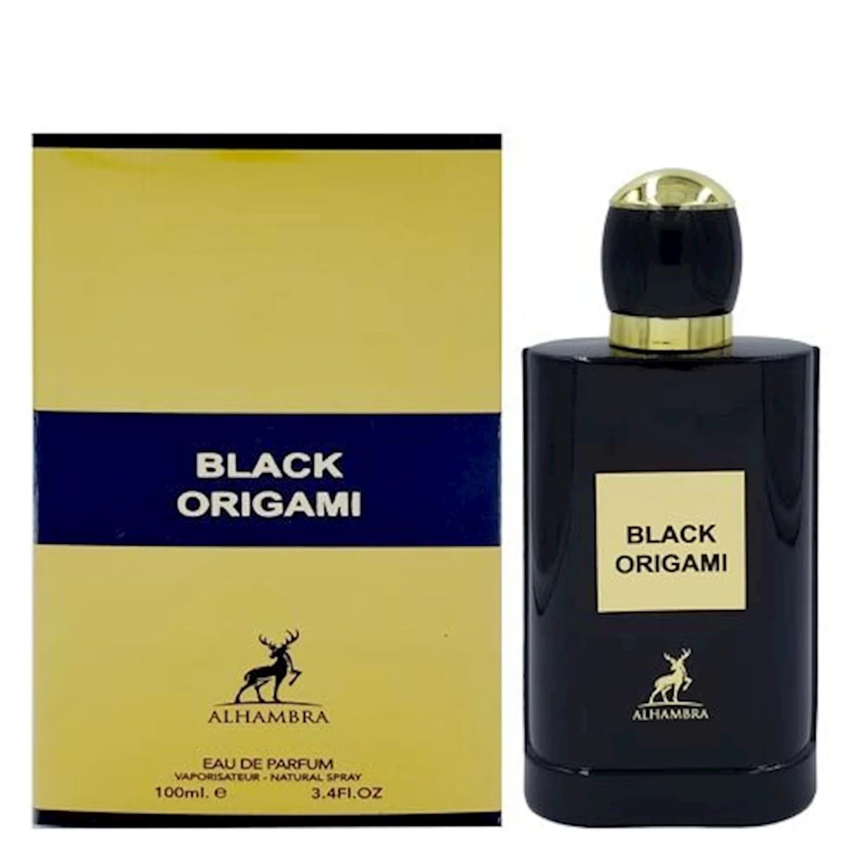 Alhambra Black Origami uniseks ətir suyu 100 ml