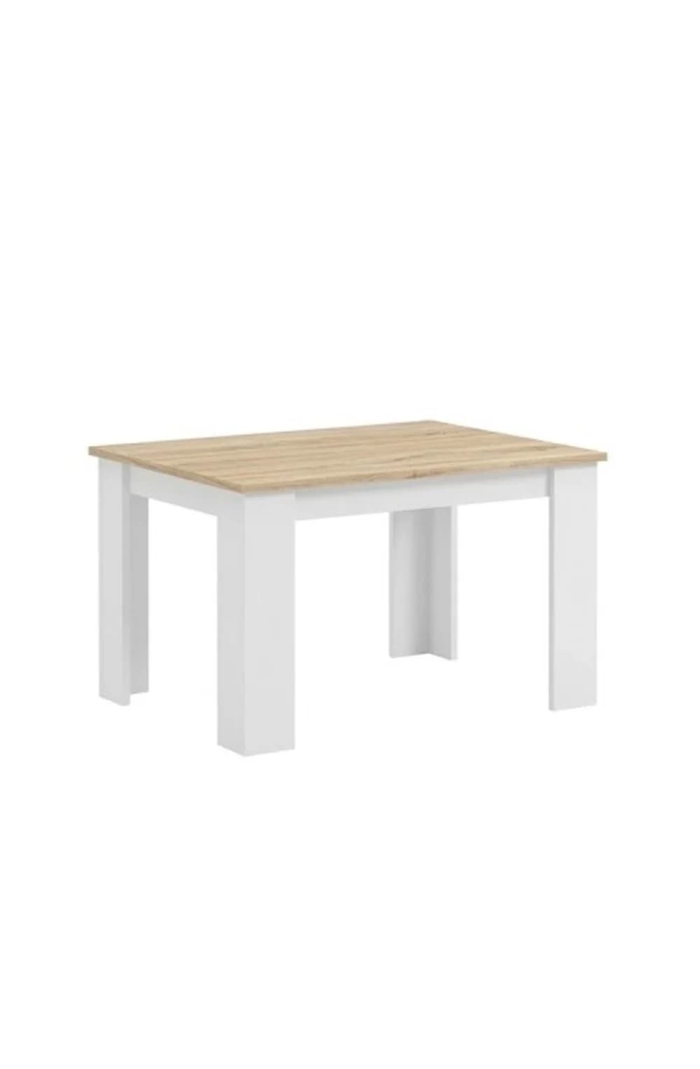 Nahar masası MB1, Laminat, Sonoma/Ağ, 120x70x75 sm