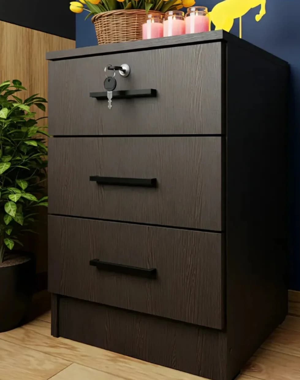 Tumba SO0011, laminat, 60x40x38 sm, qəhvəyi — изображение 6