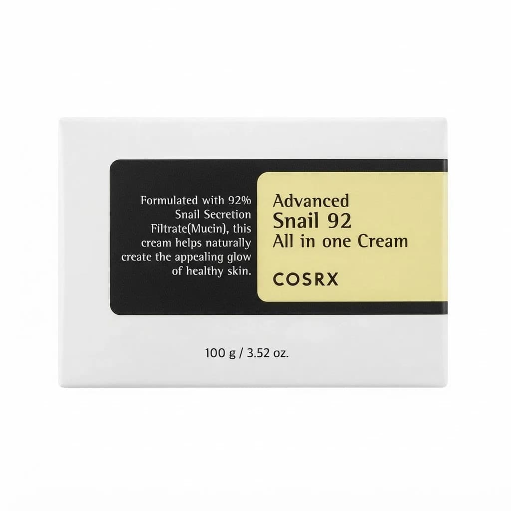 Üz kremi, COSRX Advanced Snail, 100 ml, Nəmləndirici, Salyangoz Müsini Filtrat, Betain