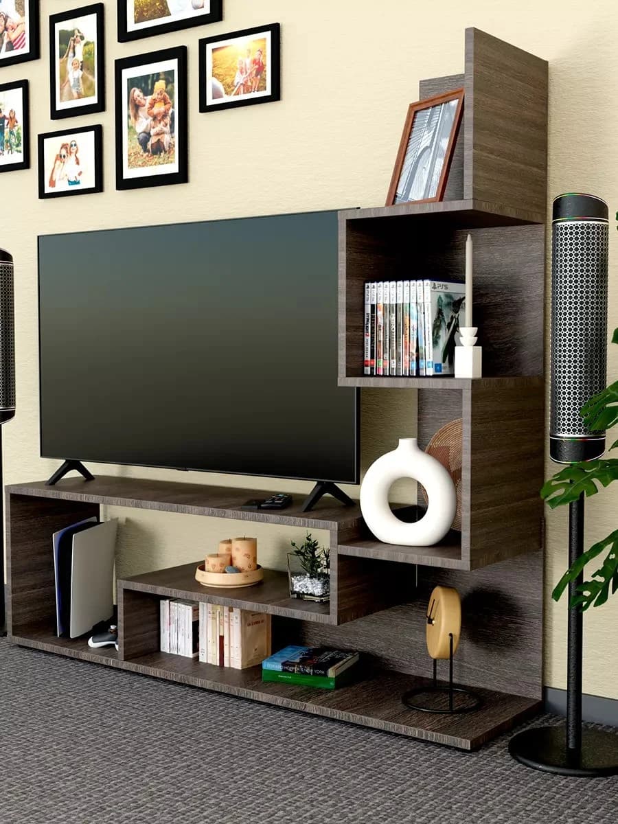 Tv üçün tumba Yagmur, venge, laminat, 109.1x110.1x30.1 sm