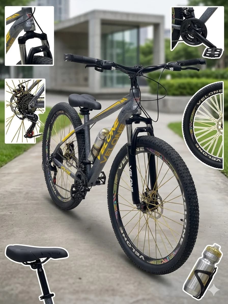 Dağ velosipedi Velone 9491, 29", boz