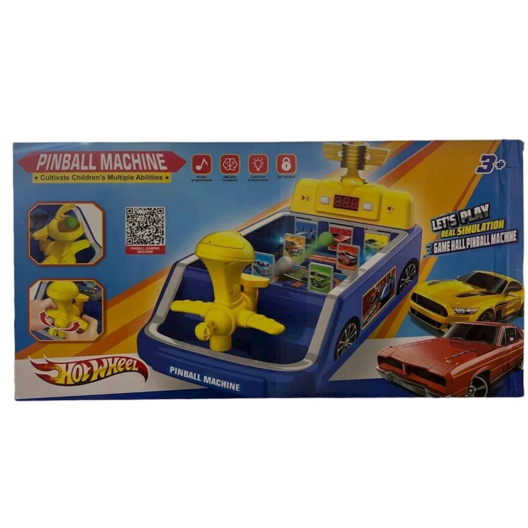 İnteraktiv oyuncaq Hotwheel Pinbol 5237_HW147, 3+ yaş, göy