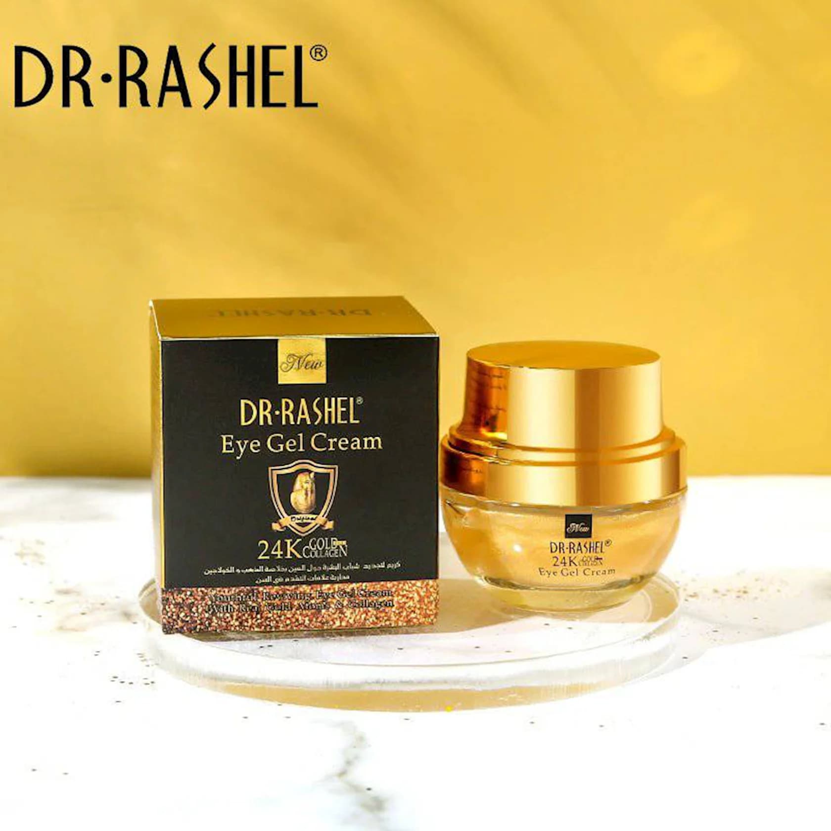Göz qapaqları üçün gel Dr.Rashel 24k Gold