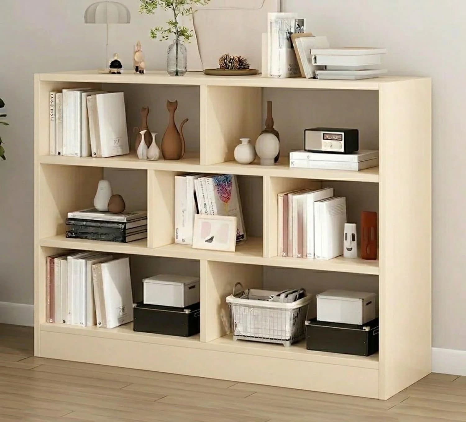 Stellaj MB6, laminat, , 72x100x30 sm, bej