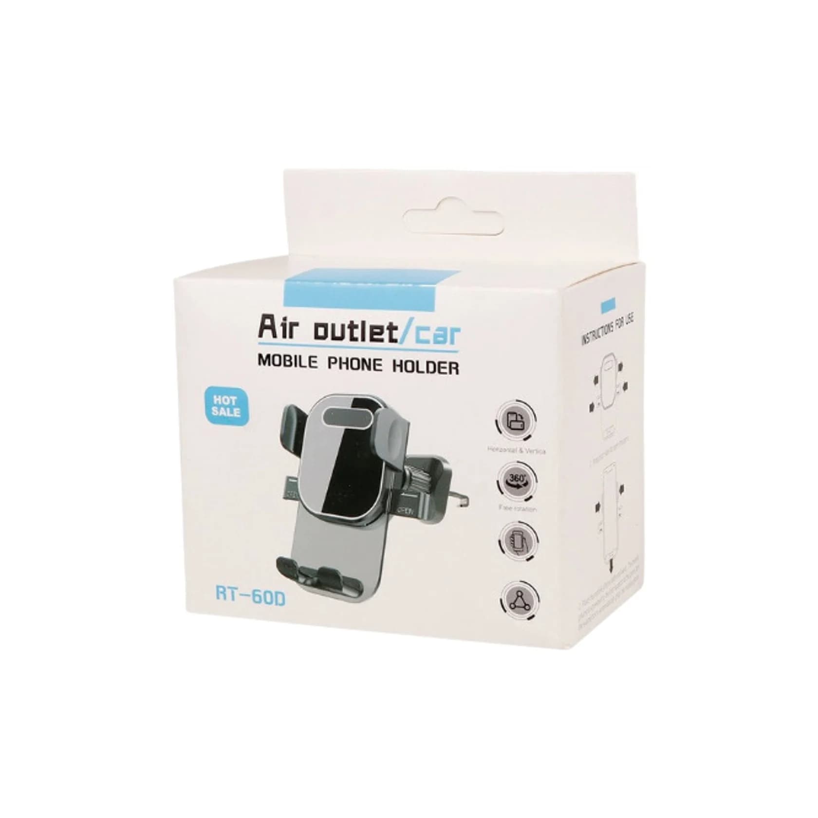 Avtomobil üçün telefon tutacağı RT-60D