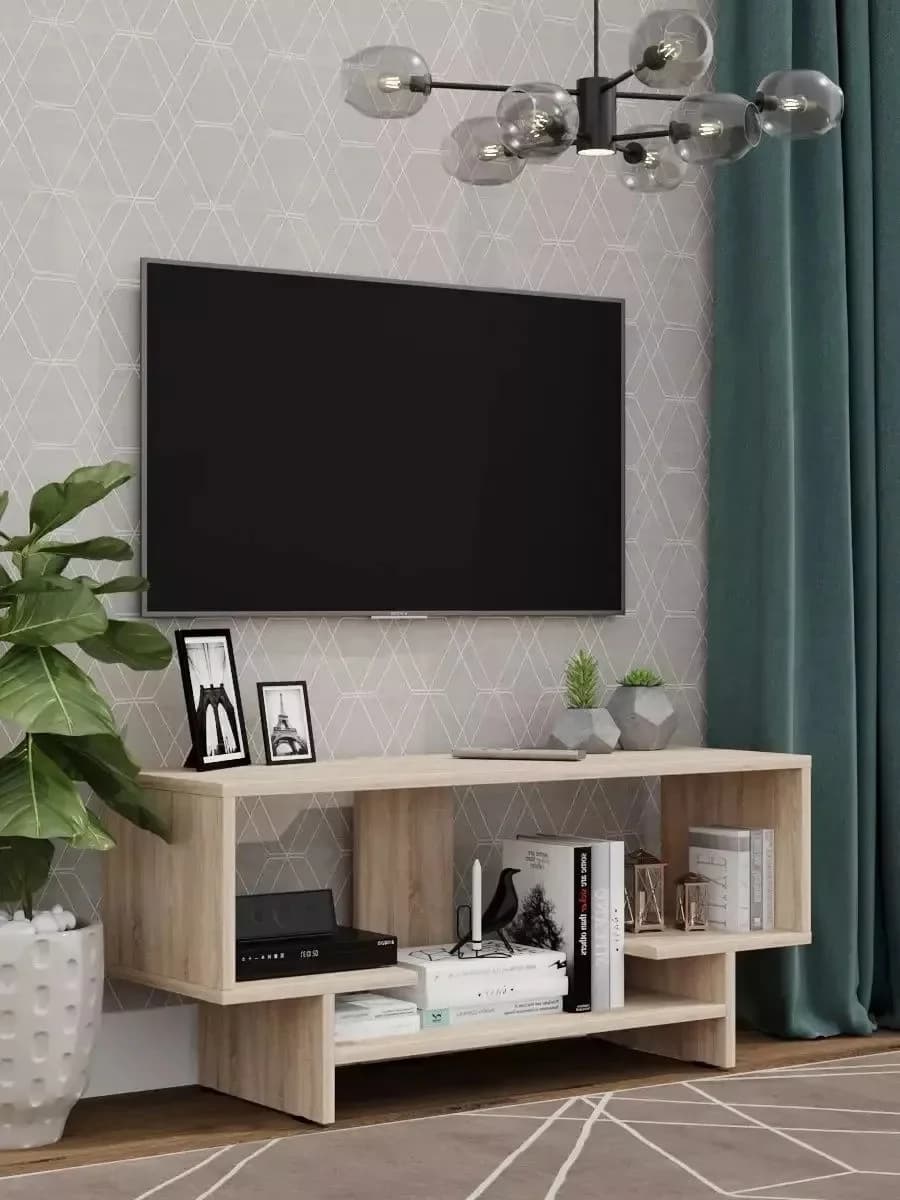 TV üçün tumba 24, laminat, sonoma, 40.1х31.1х90.1 sm