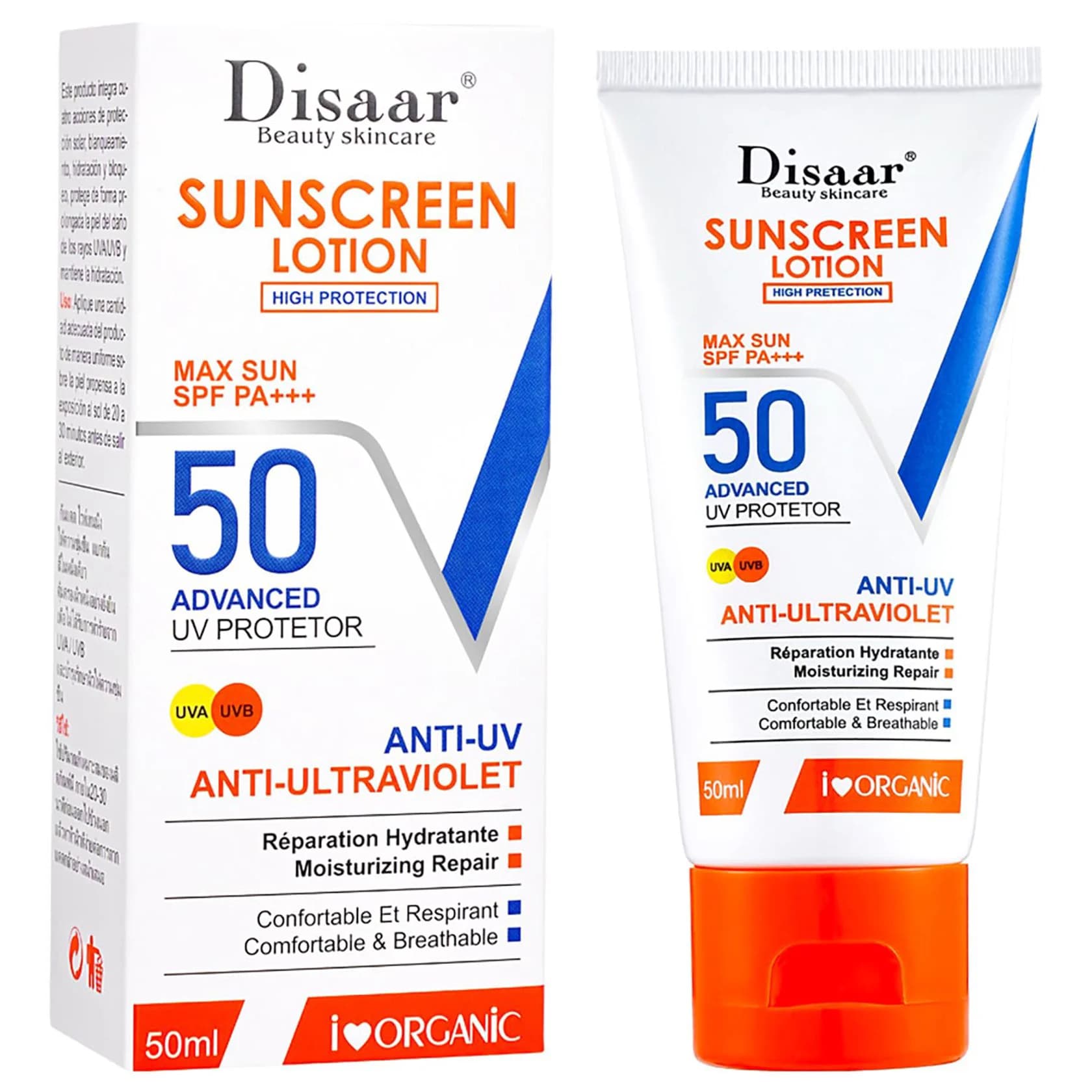 Günəşdən qoruyucu losyon Disaar Sunscreen Lotion SPF50+, 50 ml