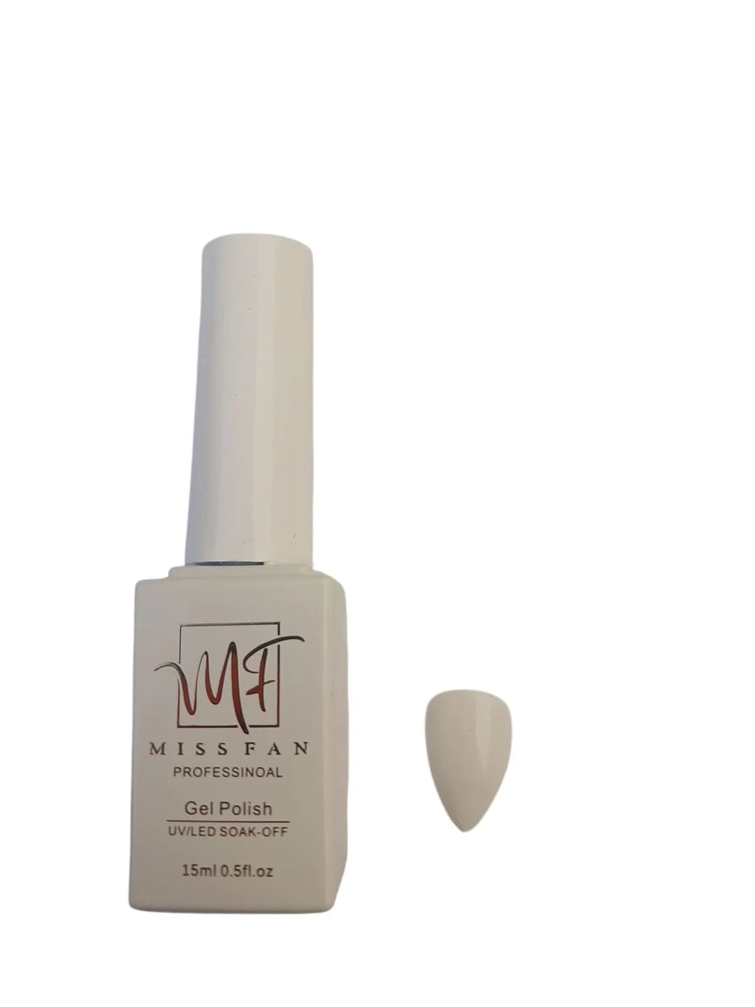 Dırnaq üçün gel-lak Miss Fan №10, 15 ml
