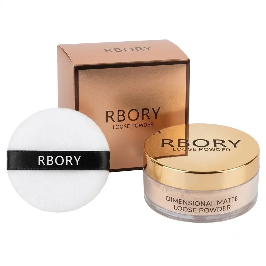 Kompakt kirşan Rbory Loose, matlaşdırıcı, 01 Beige