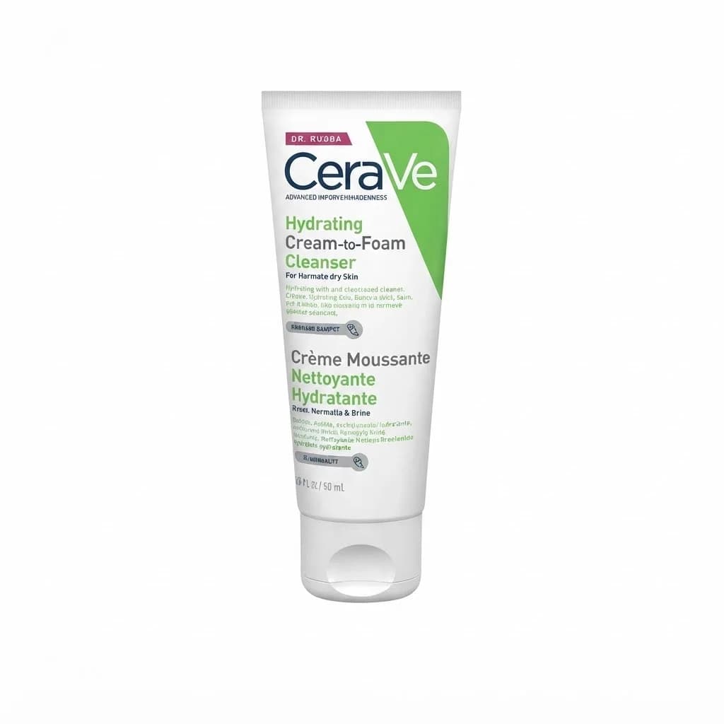 Üz təmizləyici vasitə, Köpük, Hydrating Cream-to-Foam Cleanser, 100 ml, Normal/Quru dəri tipi