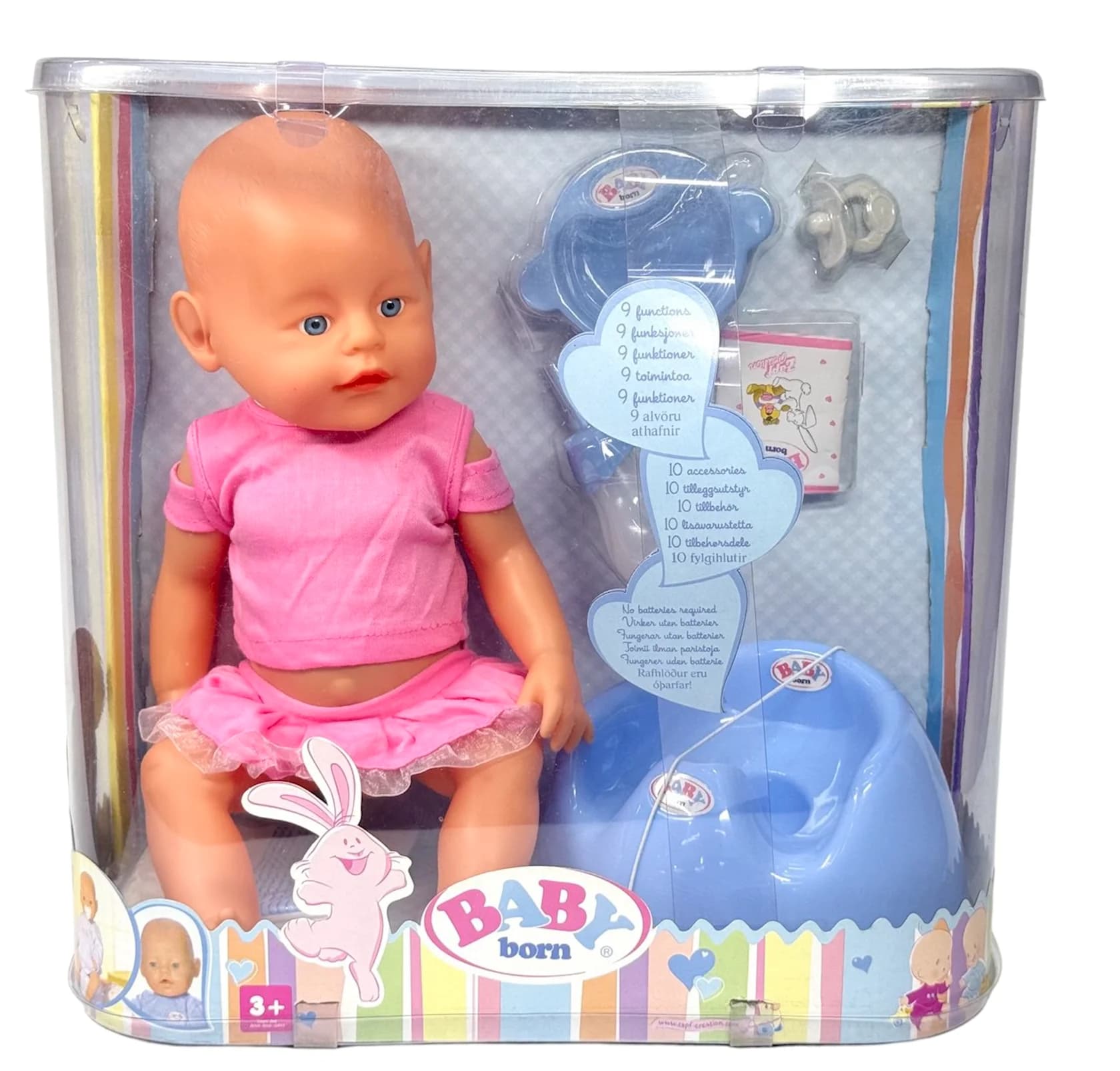 Oyun dəsti Baby born D-96472, 40 sm
